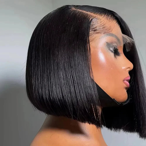 230% HD Lace Affordable Wigs Hairstyle Smooth Bob 10 inches