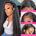✨ LIMITED EDITION ✨ Buyers' Picks 30 inches 20.7€ 180D Density Curly Simulation Human Hair Wig in Natural Black (N2)
